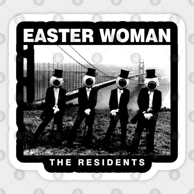 Easter Woman Vintage Sticker by GothBless